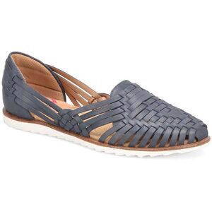Comfortiva Blue Woven Sandals